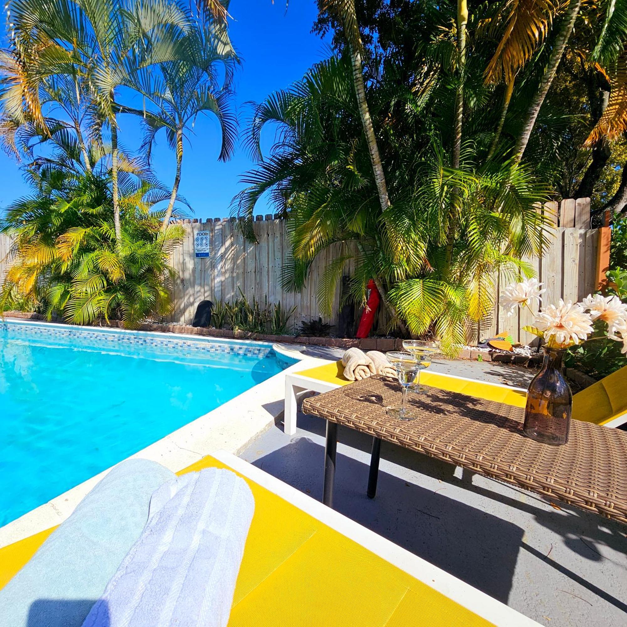 Equipped House W Pool & Patios, Near The Beaches, Prime Location- Ideal For Small Families, Coastal Haven Φορτ Λόντερντεϊλ Εξωτερικό φωτογραφία