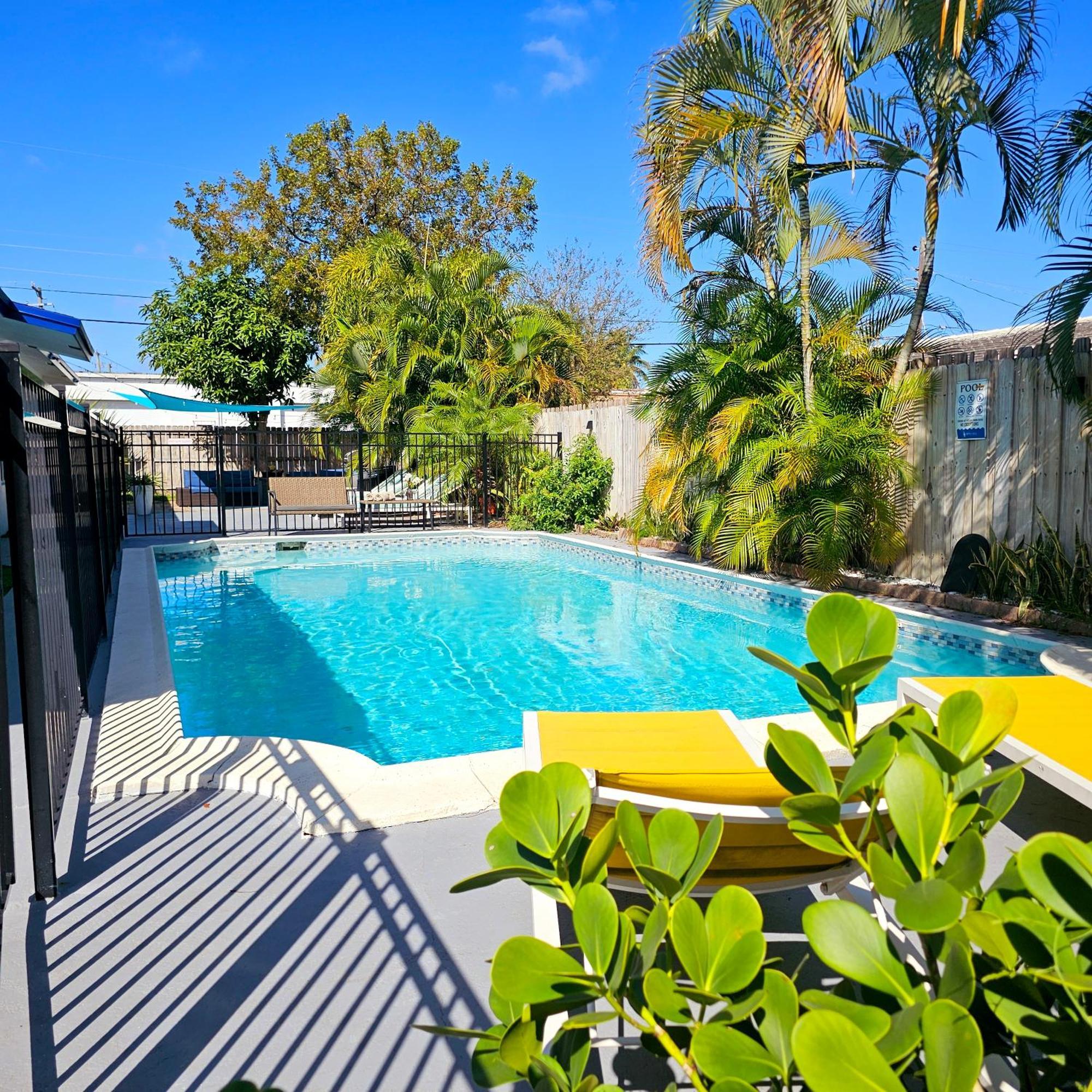 Equipped House W Pool & Patios, Near The Beaches, Prime Location- Ideal For Small Families, Coastal Haven Φορτ Λόντερντεϊλ Εξωτερικό φωτογραφία