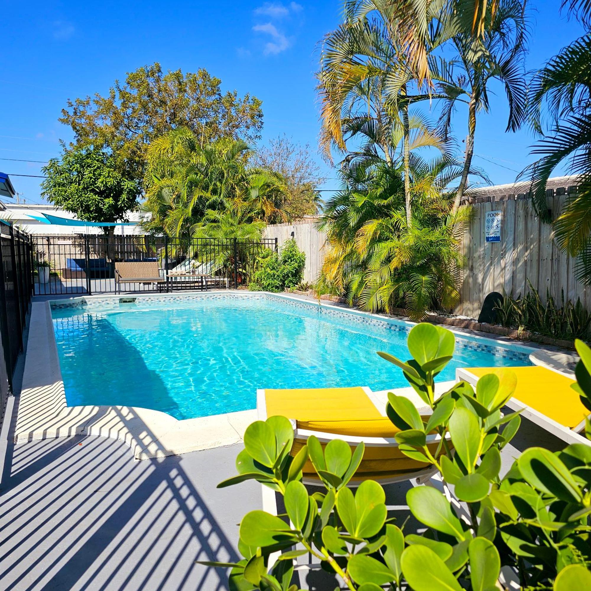 Equipped House W Pool & Patios, Near The Beaches, Prime Location- Ideal For Small Families, Coastal Haven Φορτ Λόντερντεϊλ Εξωτερικό φωτογραφία
